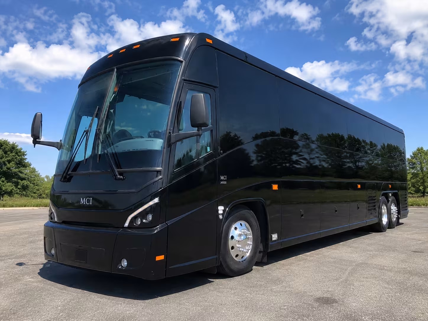 charter bus rentals for large riverside prom groups traveling together