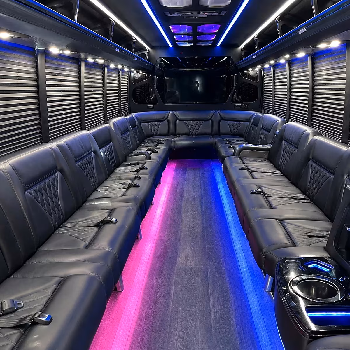 party bus interior