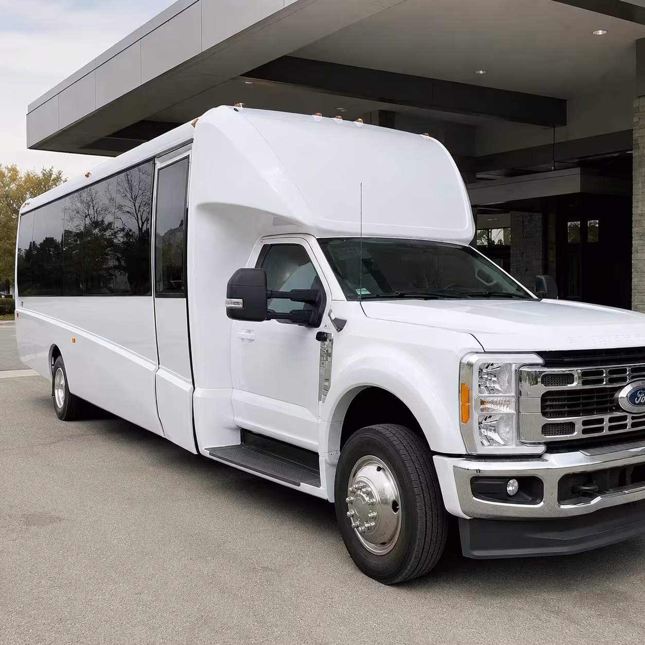riverside minibus rentals for corporate events on local campuses