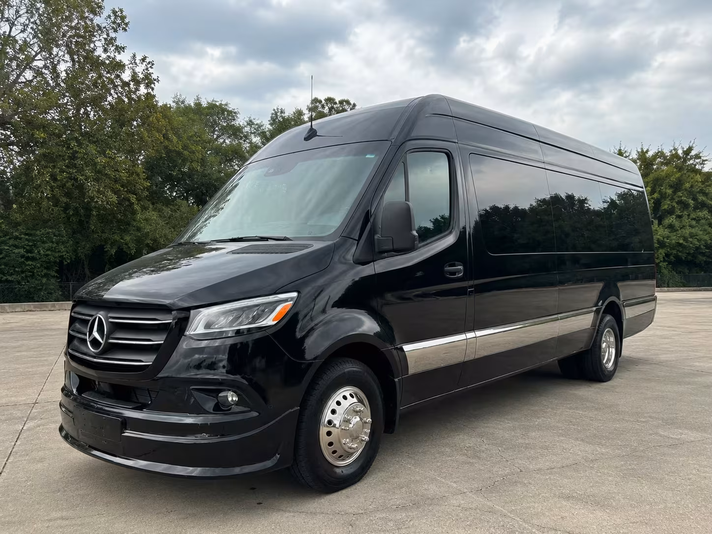 sprinter van with driver