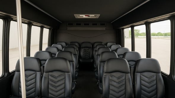 20 passenger minibus interior riverside