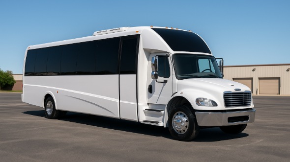 28 passenger minibus riverside