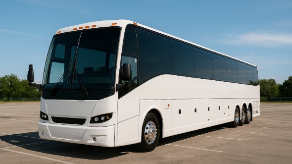 56 passenger charter bus riverside