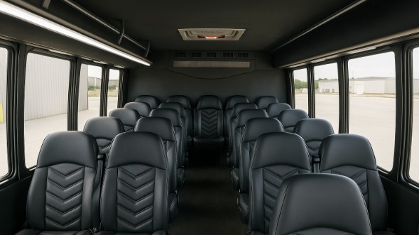 riverside 20 passenger minibus inside