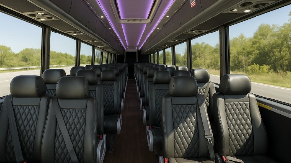 riverside 25 passenger minibus inside