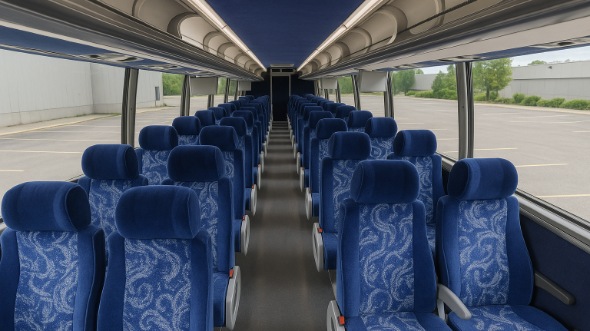 riverside 50 passenger charter bus rental