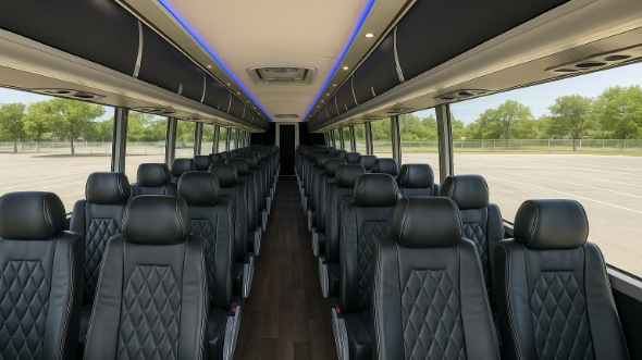 riverside 56 passenger charter bus rental
