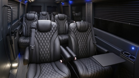 riverside sprinter van with driver rental