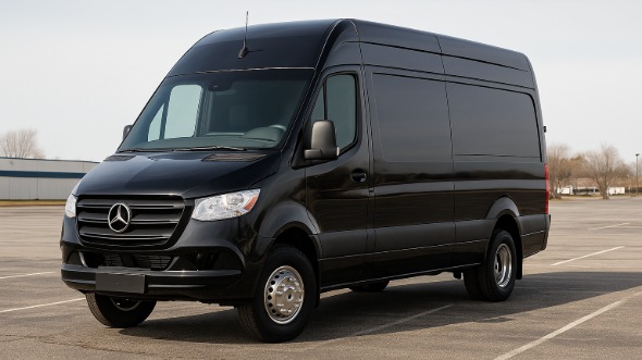 sprinter van with driver riverside